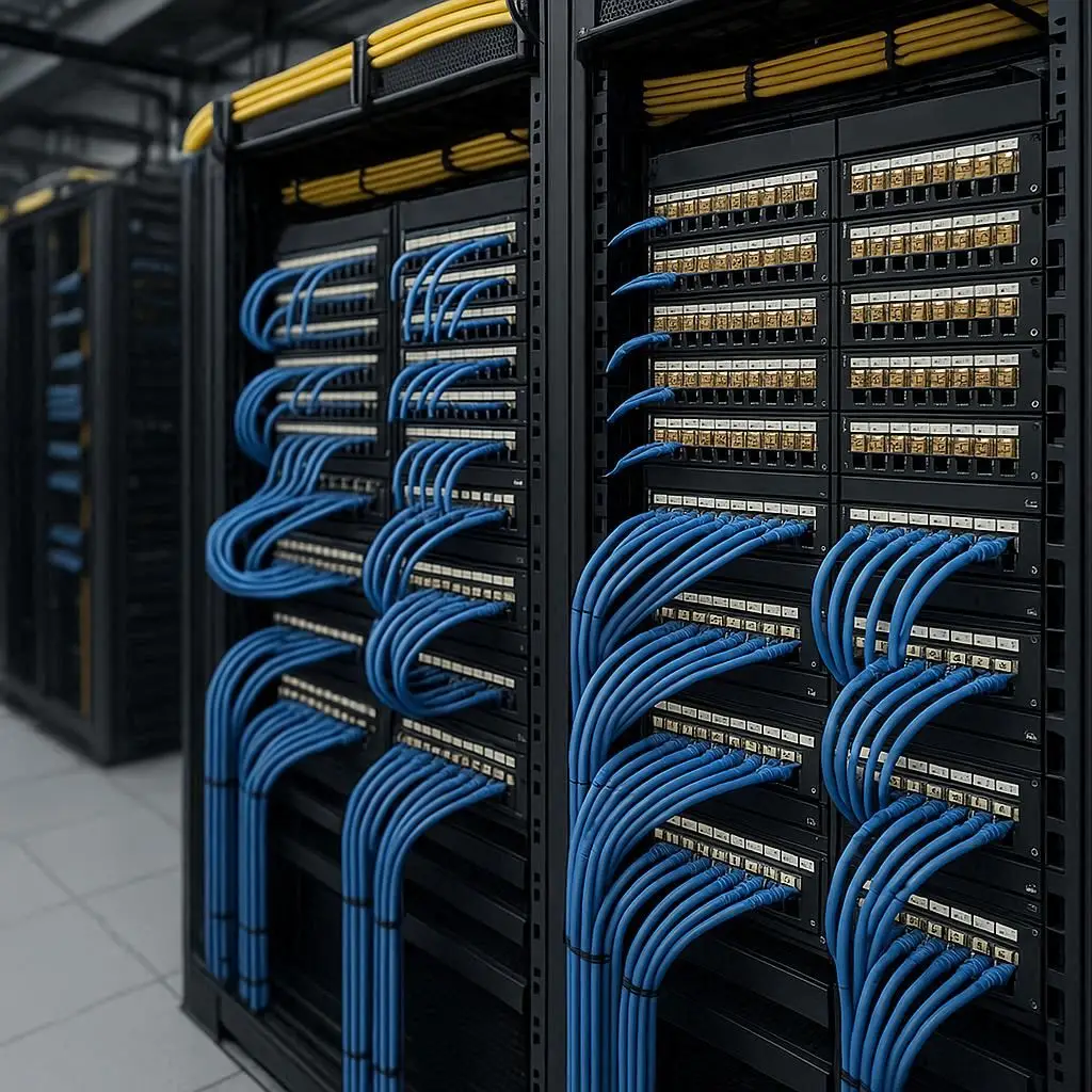 Data Center Fiber Installation